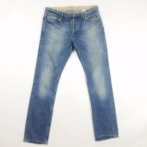 H & M Men's L.O.G.G Mens 33/34 Blue Wash Jeans